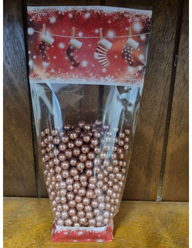 Sachet fond carton motif CALZINI - 120 x 260 mm...