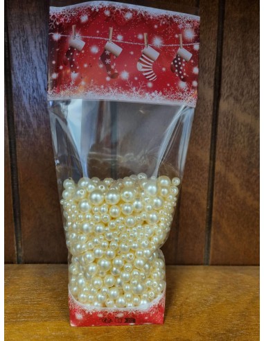Sachet fond carton motif CALZINI - 120 x 260 mm...