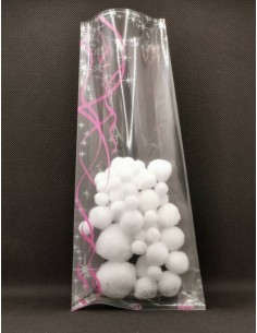 Sachet fond plat motif Noël...