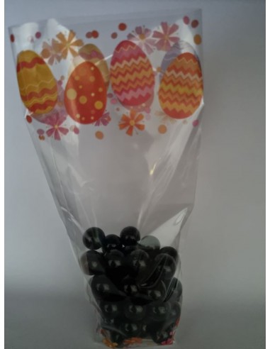 Sachet fond carton motif Pâques FIORI - 100 x...
