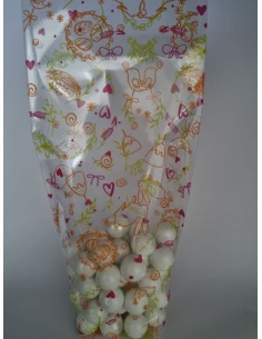 Sachet fond carton motif...