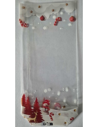 Sachet fond carton motif SUCRE D'ORGE - 120 x...