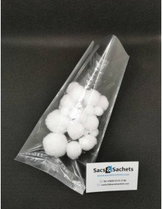 Sachet fond plat neutre -...