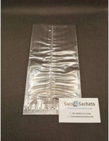 Sachet fond plat neutre - 110 x 220 mm - Carton...