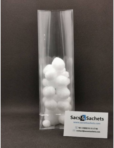 Sac SOS Neutre 60 mm x 200 mm - soufflets  2x25...