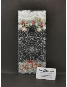 Sachet fond plat motif Noël... 2