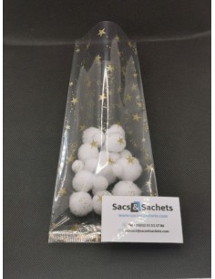 Sachet fond plat motif Noël... 2