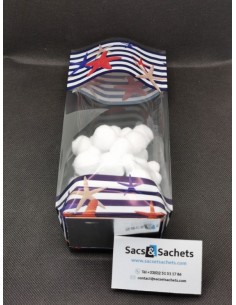 Sachet fond carton motif... 2