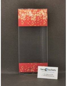 Sachet fond plat motif Noël...