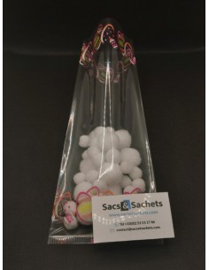 Sachet fond plat motif... 2