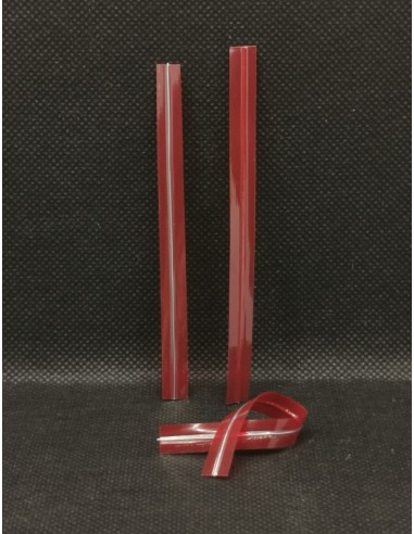 Twist de fermeture Rouge - 7 mm x 90 mm - Boite...