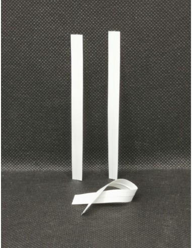 Twist de fermeture Blanc - 7 mm x 90 mm _ Boite...