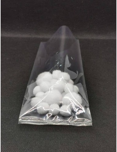 Sachet fond plat neutre cellophane imperméable...