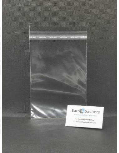 Sachet neutre à rabat adhésif - 120 x 120 mm -...