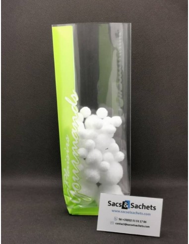 Sachet fond carton "Plaisirs...