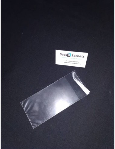 Sachet "Sucette" Neutre à rabat adhésif perforé...