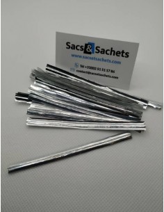 Twist de fermeture Argent -...