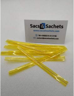 Twist de fermeture Jaune -...