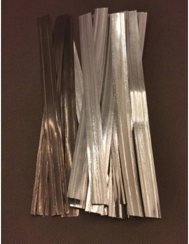 Clip de fermeture Noir/Argent - 14 mm x 220 mm...